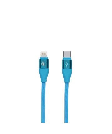 Cavo di Dati/Ricarica con USB Contact LIGHTING Tipo C Azzurro (1,5 m)