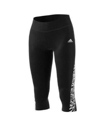 Leggings Sportivo da Donna Adidas W UFORU 34 TIG GV6585 Nero