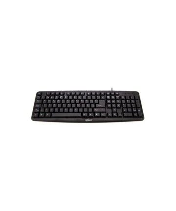 Tastiera iggual CK-BASIC-105T QWERTY USB Nero