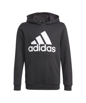 Felpa con Cappuccio Bambino Adidas B BL HD GN4027 Nero