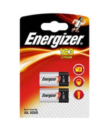 Batterie Energizer 123 Lithium (2 uds) (Ricondizionati A+)