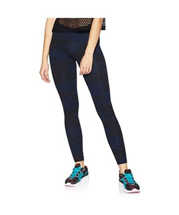 Leggings Sportivo da Donna Adidas AOP TIGHT 2 Marino