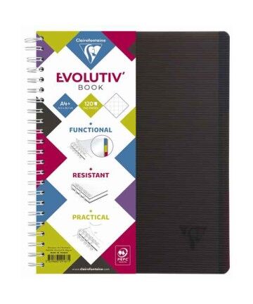 Agenda Clairefontaine Linicolor 329167 C evolutiv 22,5 x 29,7 cm (Ricondizionati B)