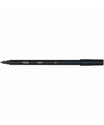 Pennarello Bic Nero 2 mm (24 uds) (Ricondizionati D)