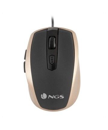 Mouse Ottico Mouse Ottico NGS Tick Gold TICKGOLD USB Dorato 1600 dpi