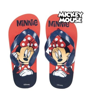 Ciabatte per Bambini Minnie Mouse Rosso