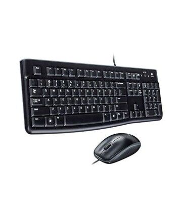 Tastiera e Mouse Ottico Logitech 920-002550 1000 dpi USB Nero