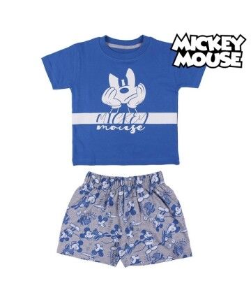 Pigiama Per bambini Mickey Mouse Azzurro