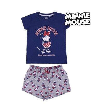 Pigiama Per bambini Minnie Mouse Grigio Azzurro