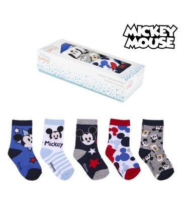 Calzini Mickey Mouse (5 perechi) Multicolore