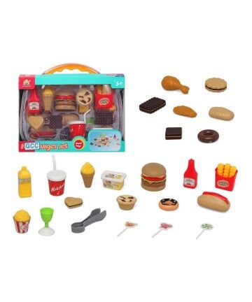 Set di giocattoli Burger Set (28 x 20 cm)