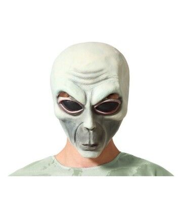 Maschera Halloween Alien Verde