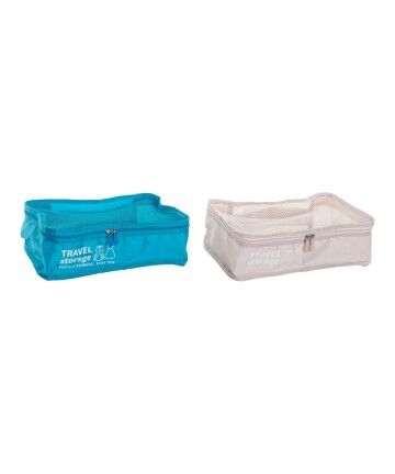 Secchio organizzatore DKD Home Decor Travel Storage (2 pcs)