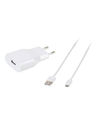 Caricabatterie da Parete Vivanco USB 2.4A Bianco (1,2 m)