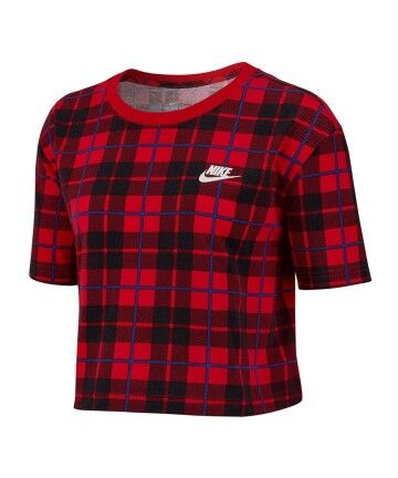 Maglia a Maniche Corte Donna Nike Futura Rosso