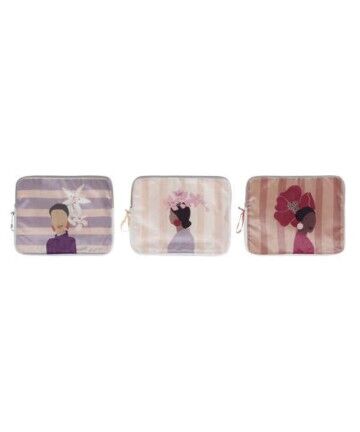 Custodia per iPad DKD Home Decor Poliestere (3 pcs)