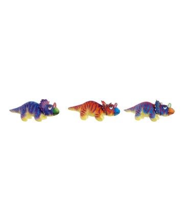 Peluche DKD Home Decor Poliestere Dinosauro (3 pcs) (38 x 11 x 14.5 cm)