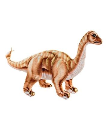 Peluche DKD Home Decor Marrone Poliestere Dinosauro (45 x 16 x 26 cm)