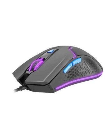 Mouse Gaming Fury Hunter 2.0 RGB 6400 DPI Nero