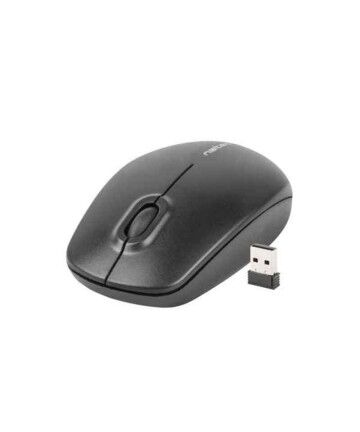 Mouse senza Fili Natec Merlin 1600 DPI Nero