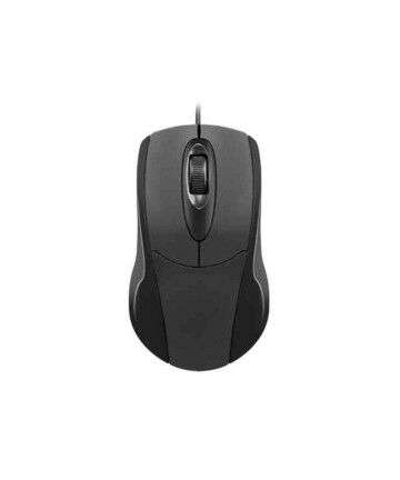 Mouse con Cavo e Sensore Ottico Natec Ruff 1000 DPI Nero