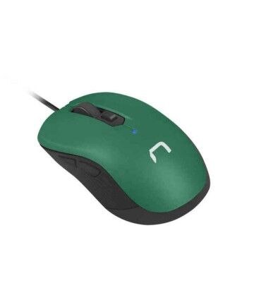 Mouse con Cavo e Sensore Ottico Natec DRAKE 3200 DPI Verde