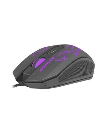 Mouse Gaming Fury Brawler 1600 DPI Nero