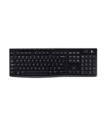 Tastiera Wireless Logitech K270 Nero