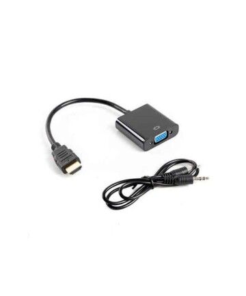 Adattatore HDMI con VGA Lanberg AD-0017-BK Nero