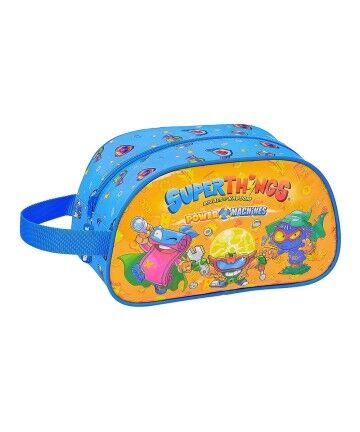 Necessaire per la Scuola SuperThings Serie 7 Azzurro Multicolore