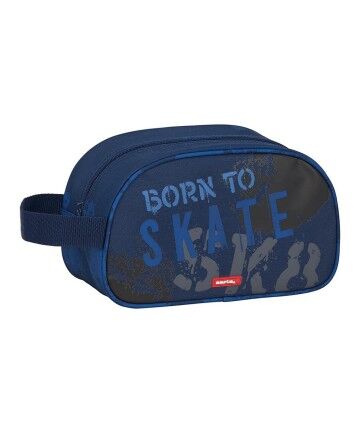 Necessaire per la Scuola Safta Skate Blu Marino