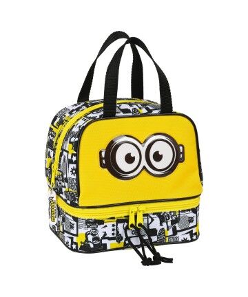 Portamerenda Minions Giallo Bianco Nero (15 L)