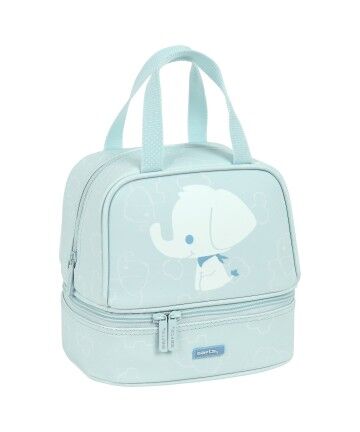 Portamerenda Safta Elefant Azzurro (15 L)