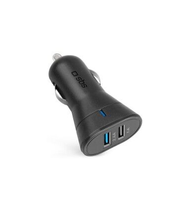 Caricabatterie per Auto SBS ‎TECR2USB24AFAST USB x 2 2400 mAh