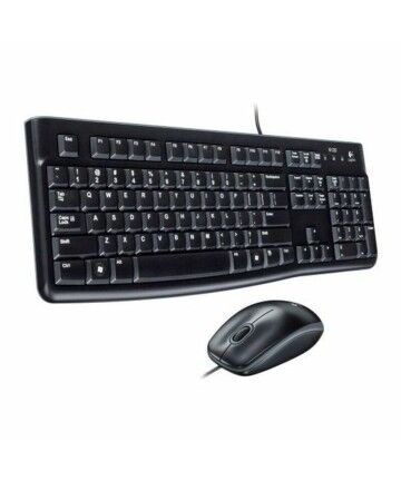 Tastiera e Mouse Ottico Logitech MK120 USB