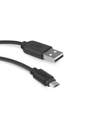 Cavo da USB a micro USB SBS TECABLEMICRO2K (2 m) Nero