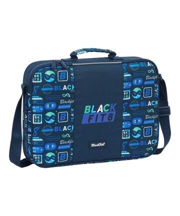 Portadocumenti BlackFit8 Retro Blu Marino (38 x 28 x 6 cm)