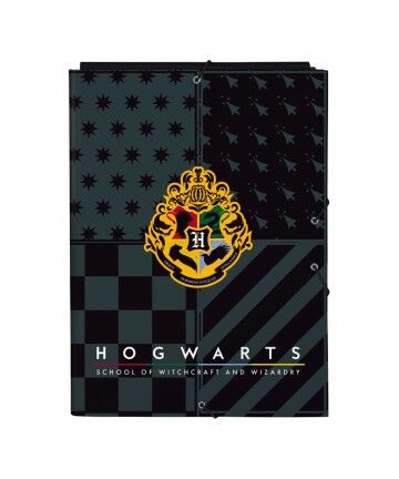 Fascicolo Harry Potter Howarts Nero Grigio A4