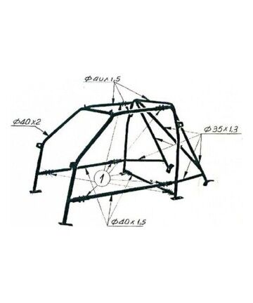 Gabbia di rotolamento OMP AB/106/126