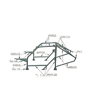 Gabbia di rotolamento OMP AB/106/86B