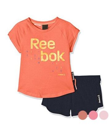 Completo Sportivo per Bambini Reebok G ES SS Arancio