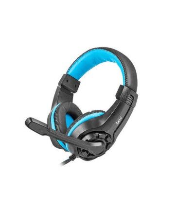 Auricolari con Microfono Fury Wildcat Nero Azzurro