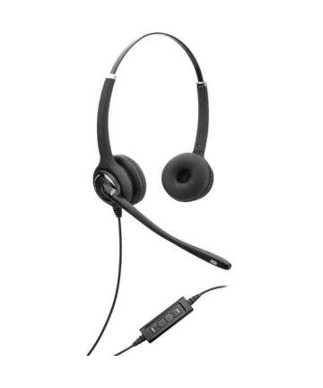 Auricolari con Microfono Axtel AXH-EHDMSD ELITE Nero