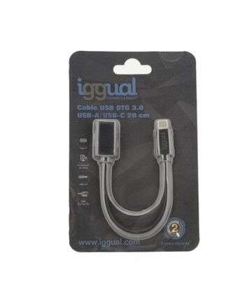 Cavo USB-C OTG 3.0 iggual IGG317372 20 cm