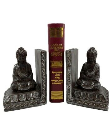 Fermalibri DKD Home Decor Buda Resina (11.8 x 8.7 x 15.5 cm) (2 pcs)