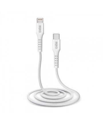 Cavo USB-C a Lightning SBS TECABLELIGTC1W 1 m Bianco