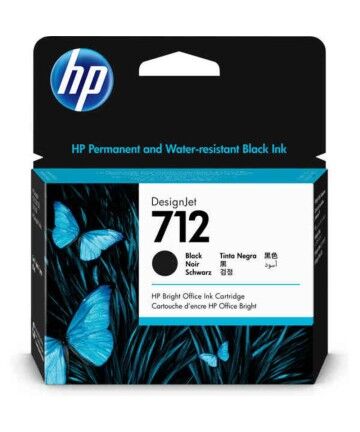 Cartuccia ad Inchiostro Originale HP 712xl Nero