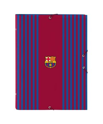 Classificatore Documenti F.C. Barcelona A4 Rosso Granato Blu Marino