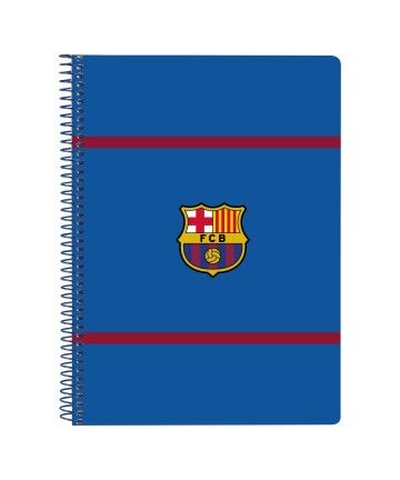 Quaderno con Anelli F.C. Barcelona A5 Rosso Granato Blu Marino