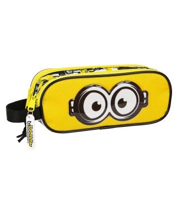 Portaoggetti Doppio Minions Giallo Bianco Nero